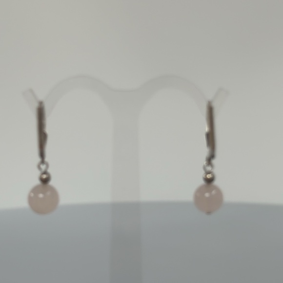 925 Jade earrings - Picture 4 of 7